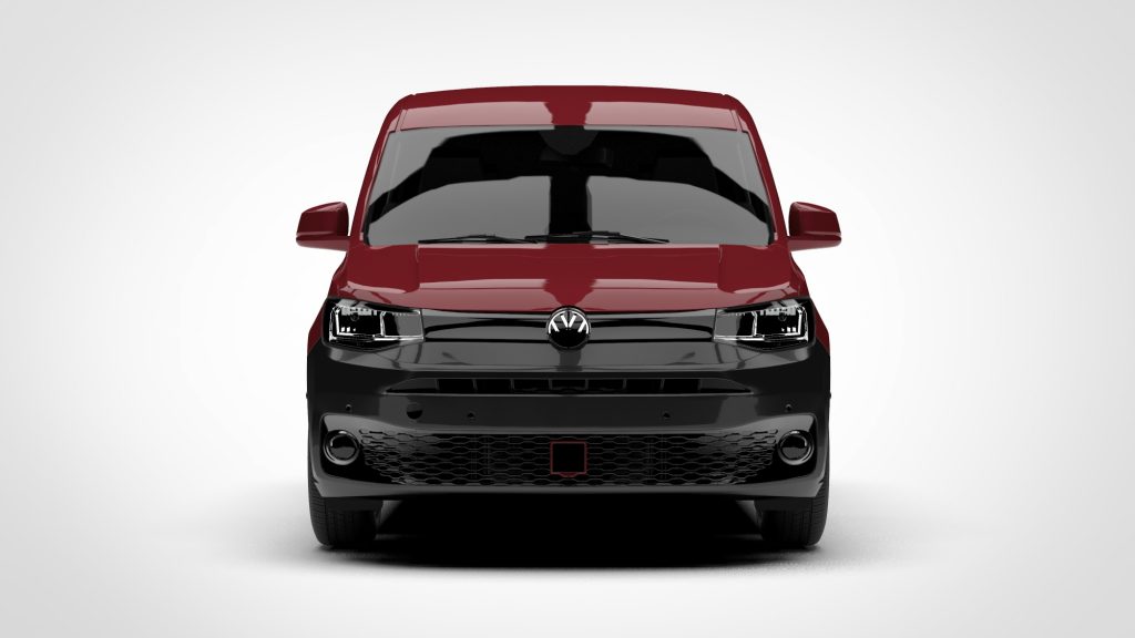 图片[1]-Volkswagen Caddy Commerce Van Double Cab 2021