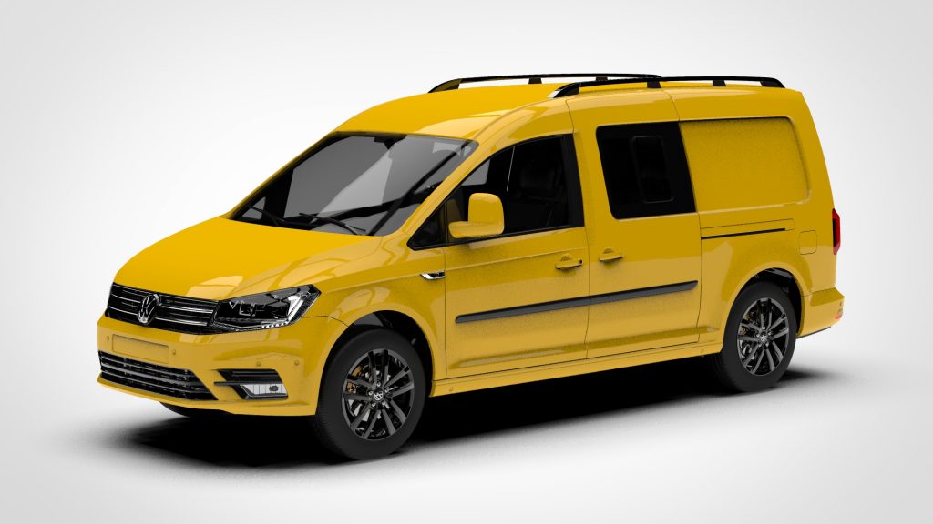 图片[2]-Volkswagen Caddy Maxi Crew Bus 2018