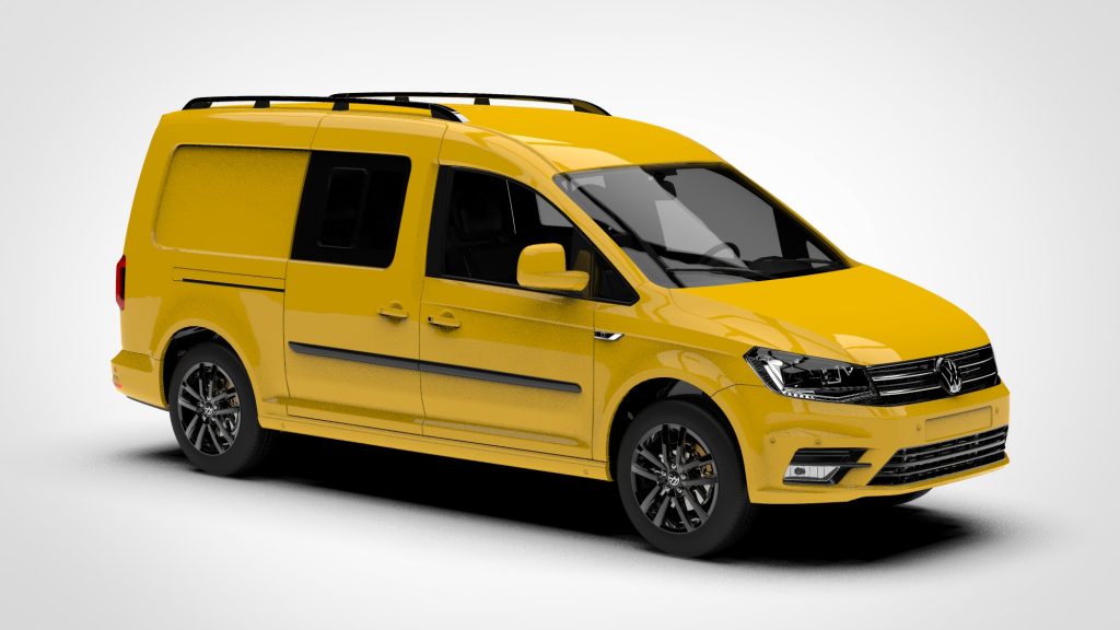 图片[3]-Volkswagen Caddy Maxi Crew Bus 2018