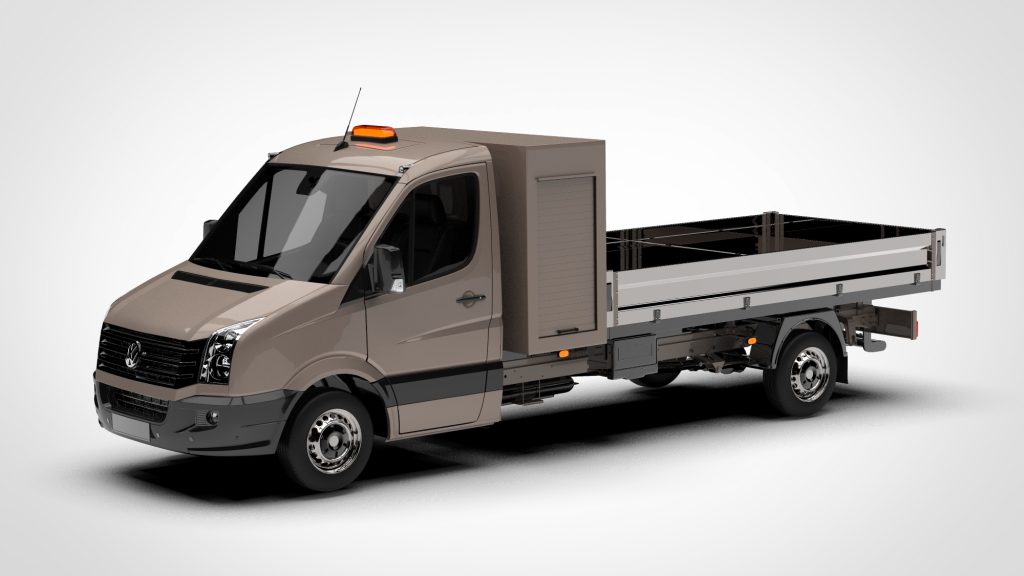 图片[2]-Volkswagen Crafter S Cab Tipper Toolpod 2016