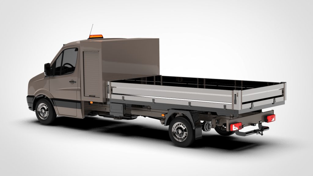 图片[4]-Volkswagen Crafter S Cab Tipper Toolpod 2016