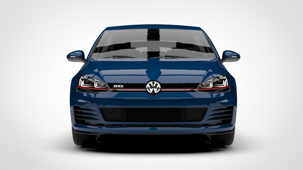 图片[1]-Volkswagen Golf 7 GTI 3d 2016