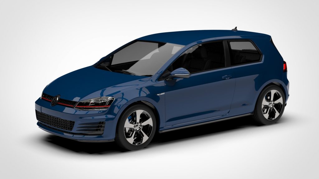 图片[2]-Volkswagen Golf 7 GTI 3d 2016