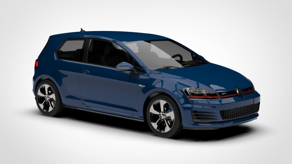 图片[3]-Volkswagen Golf 7 GTI 3d 2016