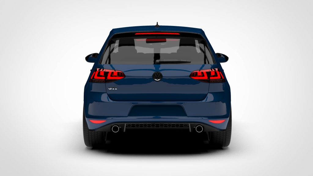 图片[6]-Volkswagen Golf 7 GTI 3d 2016