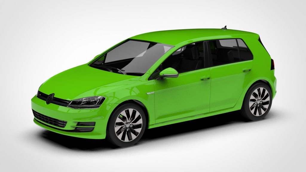 图片[2]-Volkswagen Golf Bluemotion Concept Typ 5g 2012