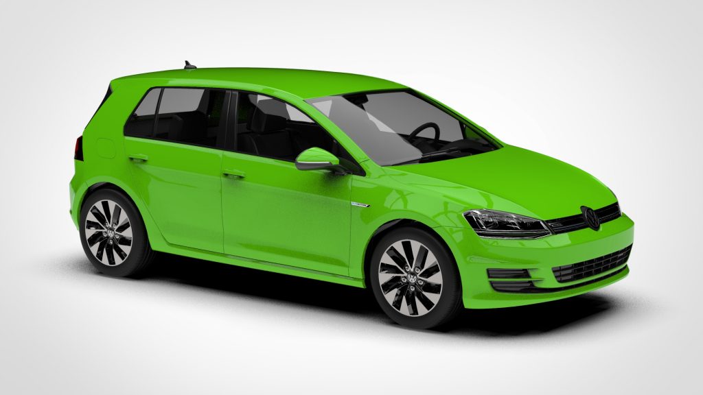 图片[3]-Volkswagen Golf Bluemotion Concept Typ 5g 2012