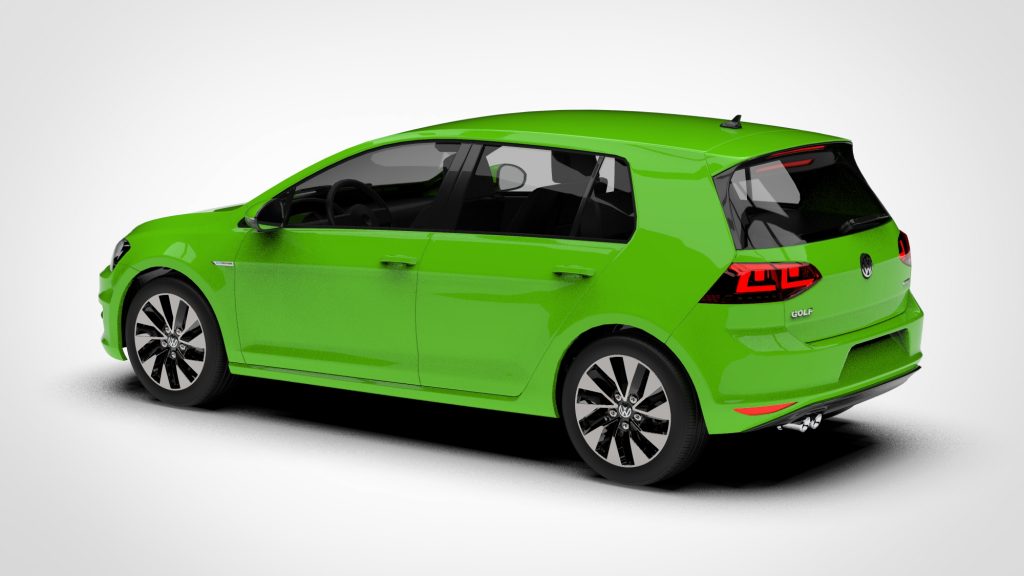 图片[4]-Volkswagen Golf Bluemotion Concept Typ 5g 2012