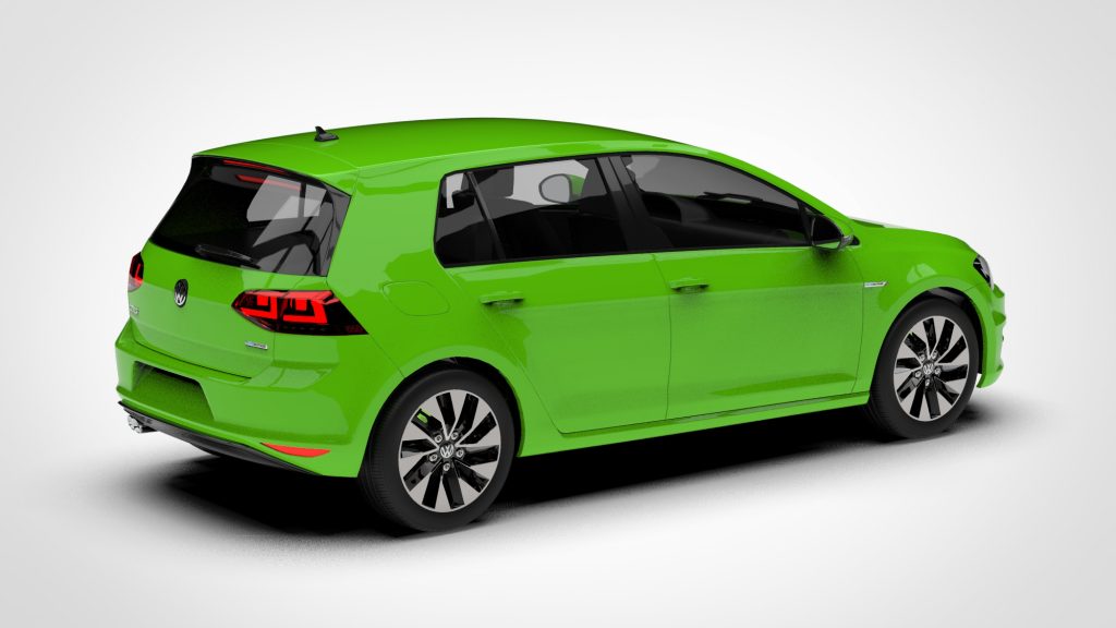 图片[5]-Volkswagen Golf Bluemotion Concept Typ 5g 2012