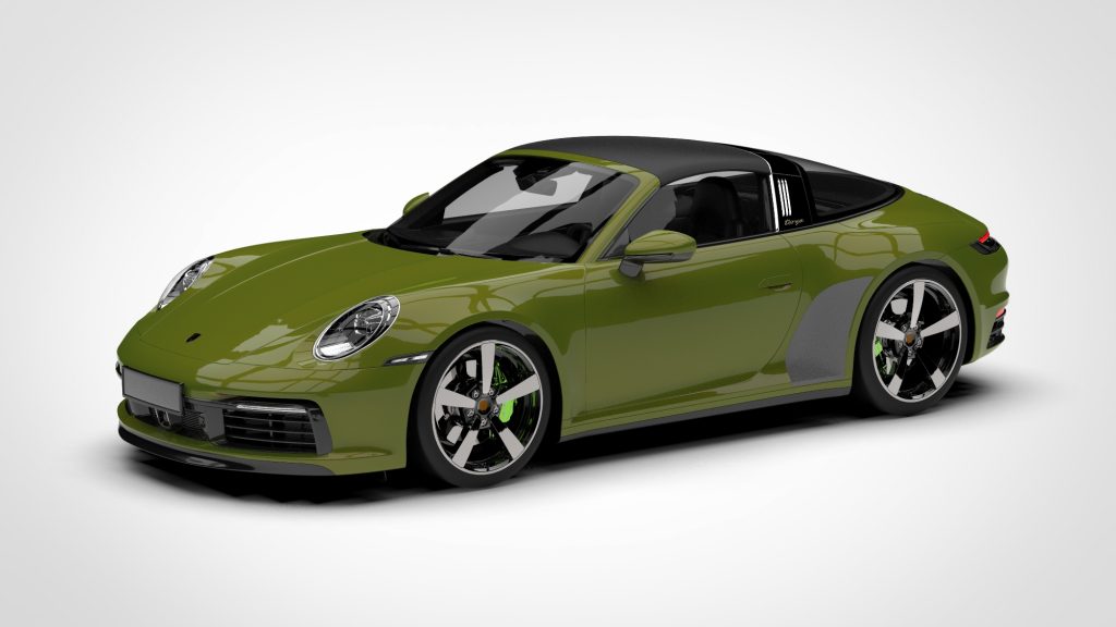 图片[2]-Porsche 911 Targa 4S Heritage 2021