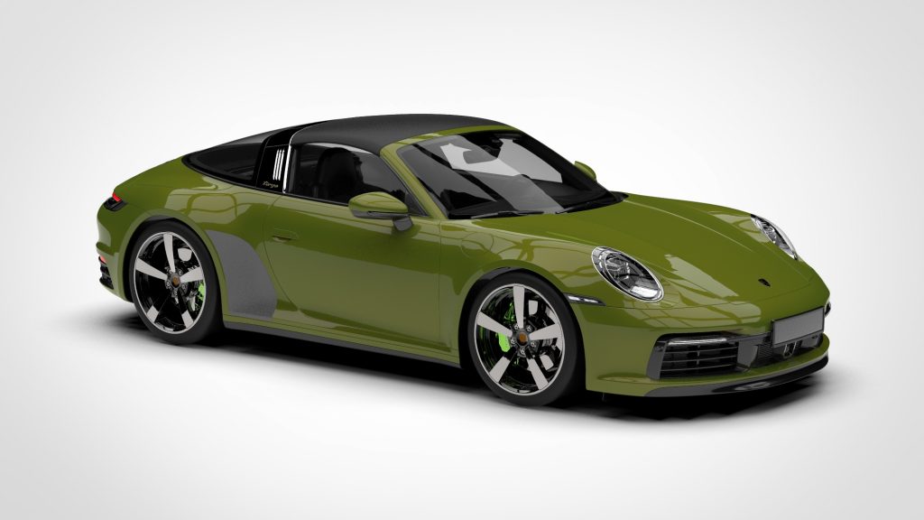 图片[3]-Porsche 911 Targa 4S Heritage 2021