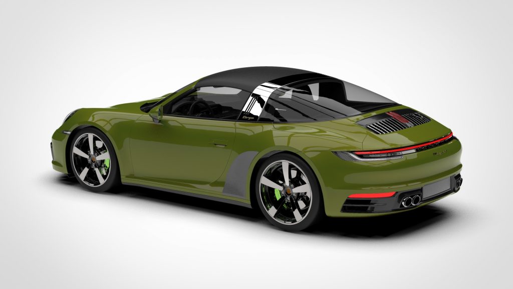 图片[4]-Porsche 911 Targa 4S Heritage 2021