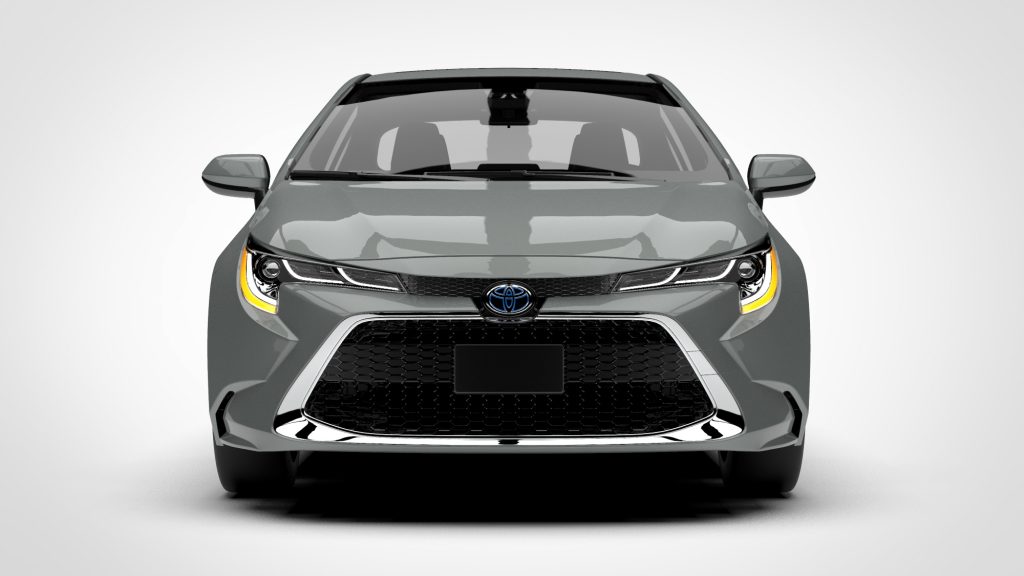 图片[1]-Toyota Corolla Sedan Hybrid US 2020