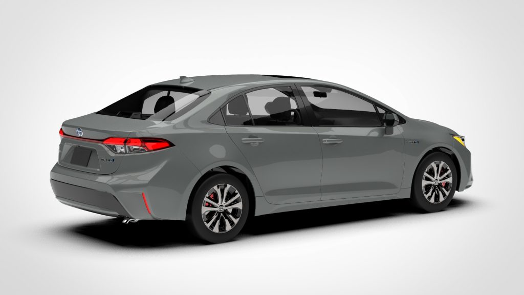 图片[5]-Toyota Corolla Sedan Hybrid US 2020