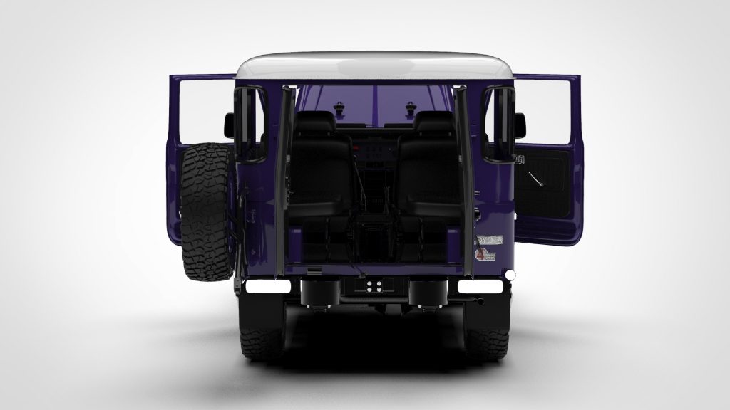 图片[6]-Toyota Land Cruiser FJ 40 Green Interiorchassis