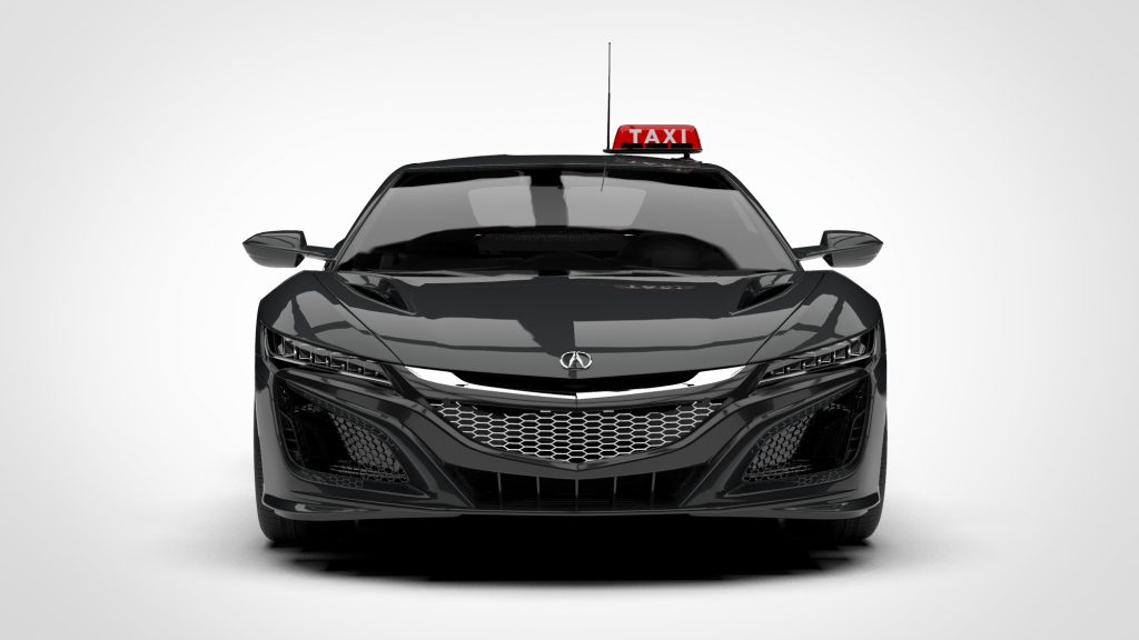 图片[1]-Acura NSX TAXI 2017