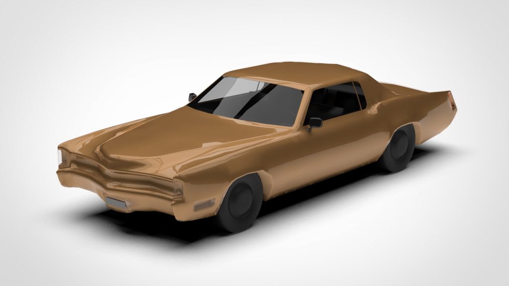 图片[2]-Cadillac Eldorado Fleetwood Low Poly 1967