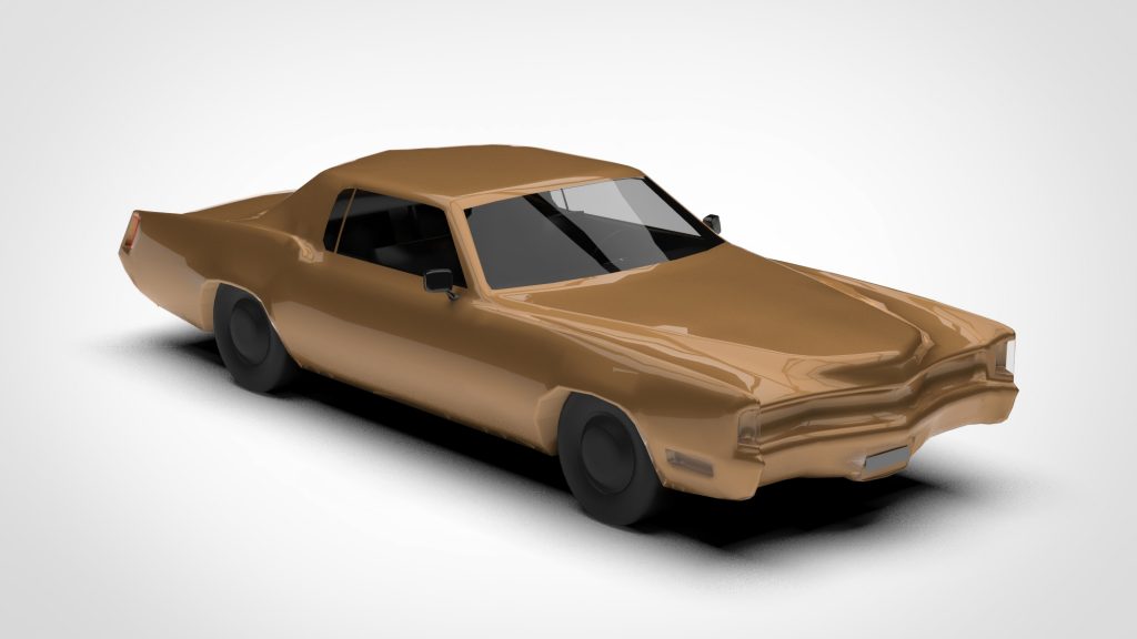 图片[3]-Cadillac Eldorado Fleetwood Low Poly 1967