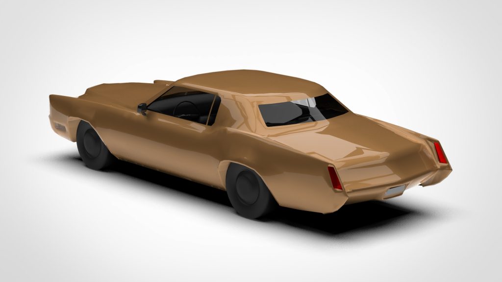 图片[4]-Cadillac Eldorado Fleetwood Low Poly 1967