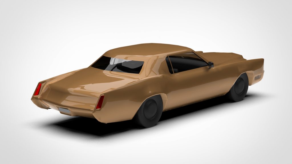 图片[5]-Cadillac Eldorado Fleetwood Low Poly 1967