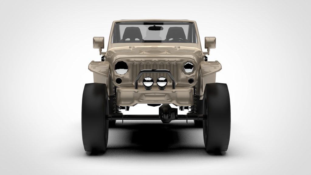 图片[1]-Jeep Safari Low Poly