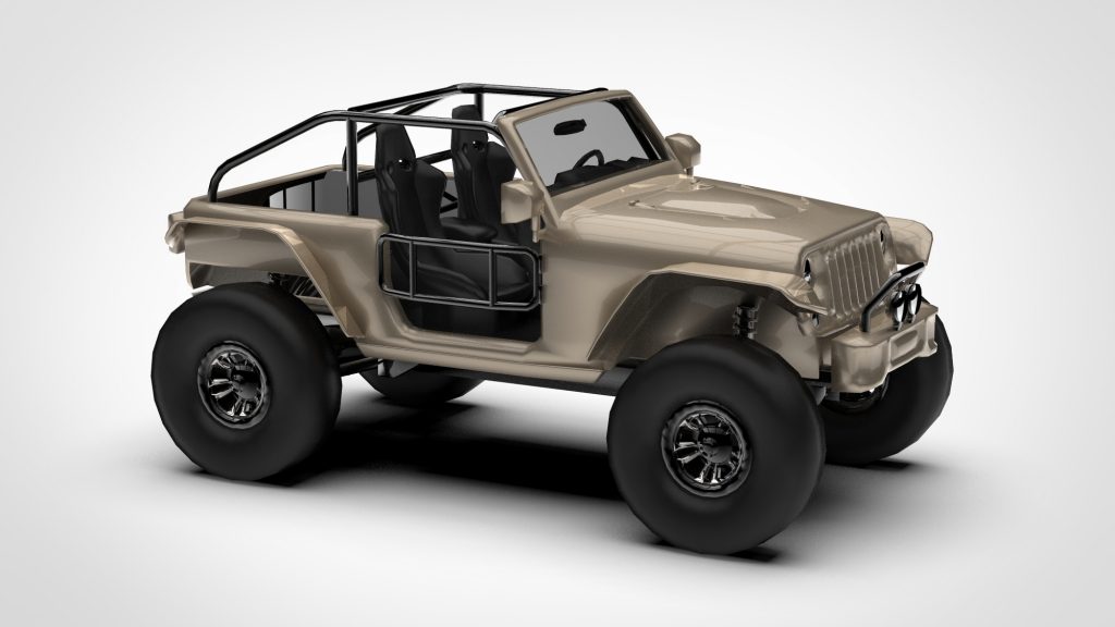 图片[3]-Jeep Safari Low Poly