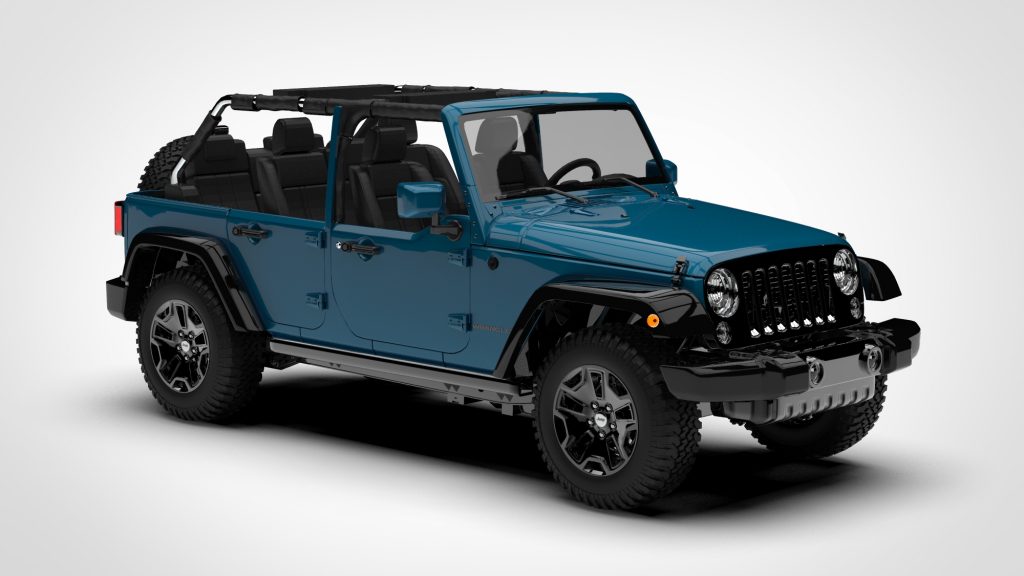 图片[3]-Jeep Wrangler Unlimited Willys Wheeler JK 2017