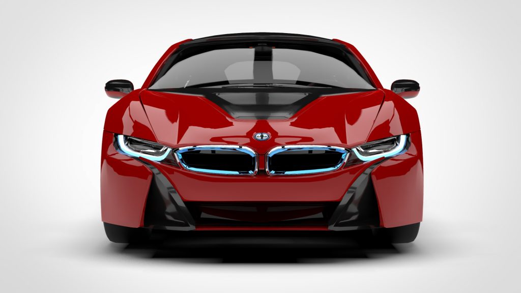 图片[1]-BMW i8 Protonic Red Edition 2016