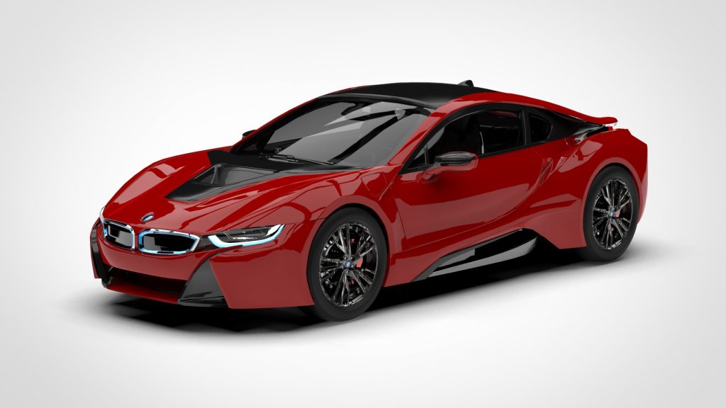 图片[2]-BMW i8 Protonic Red Edition 2016