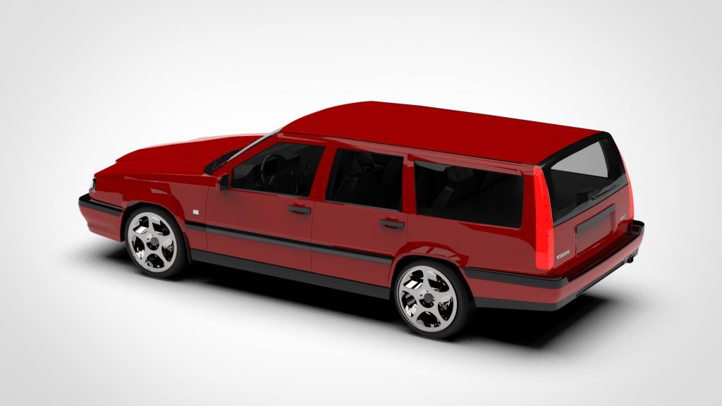 图片[4]-Volvo 850 Game Ready Low Poly 1991 1997