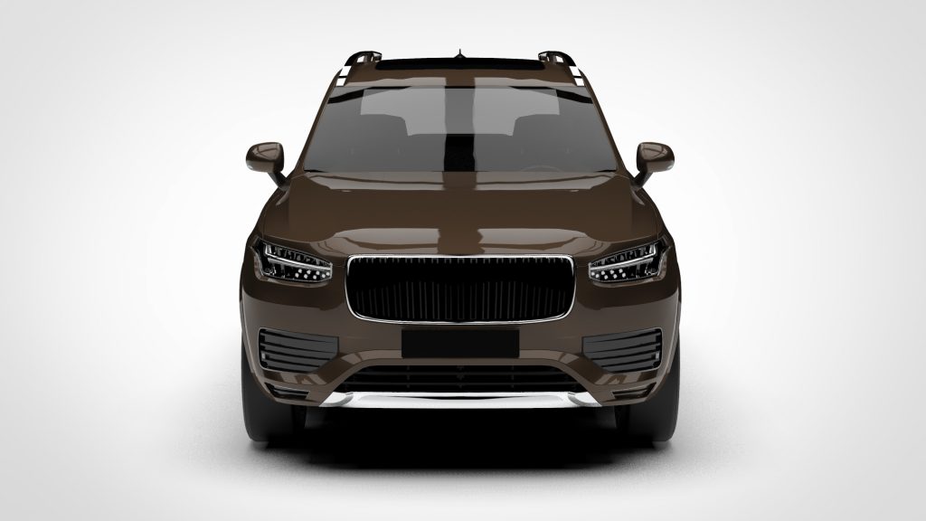 图片[1]-Volvo XC90 Game Ready Brandless Low Poly