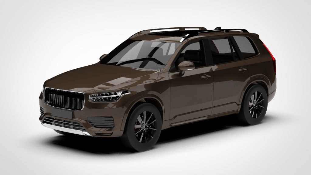 图片[2]-Volvo XC90 Game Ready Brandless Low Poly