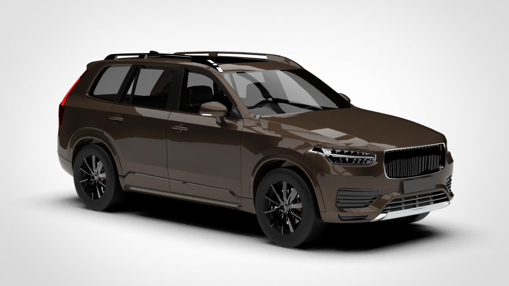 图片[3]-Volvo XC90 Game Ready Brandless Low Poly