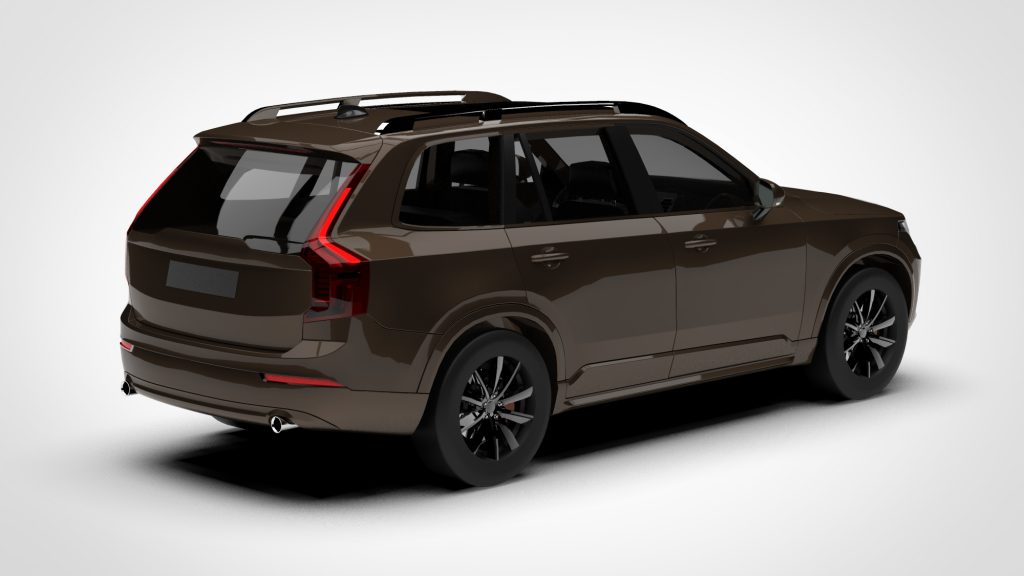 图片[5]-Volvo XC90 Game Ready Brandless Low Poly