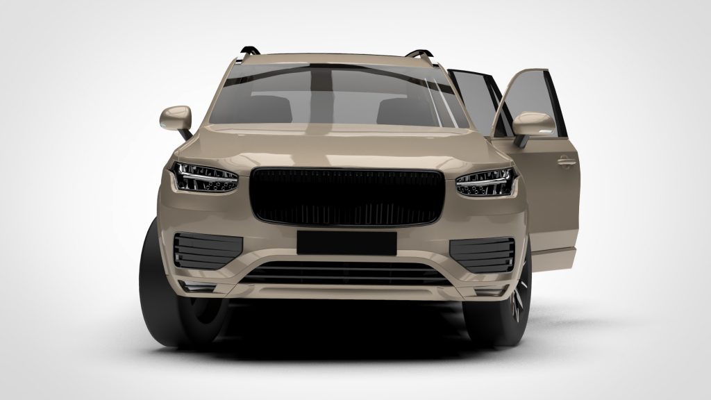 图片[1]-Volvo XC90 Pbr Game Ready Low Poly