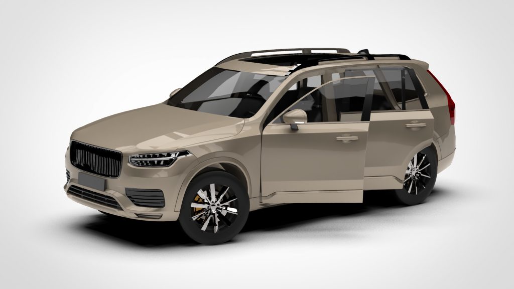 图片[2]-Volvo XC90 Pbr Game Ready Low Poly