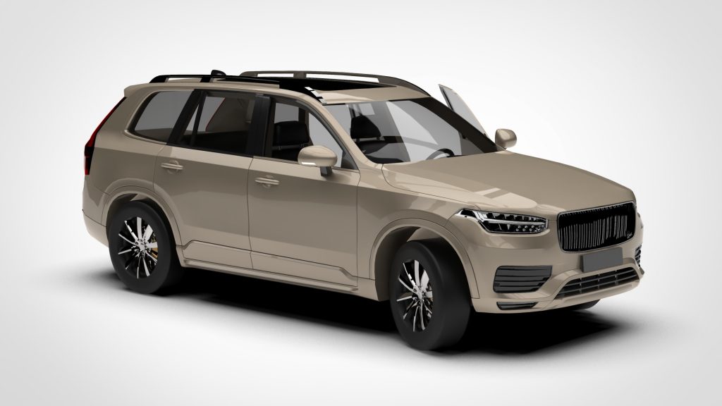 图片[3]-Volvo XC90 Pbr Game Ready Low Poly