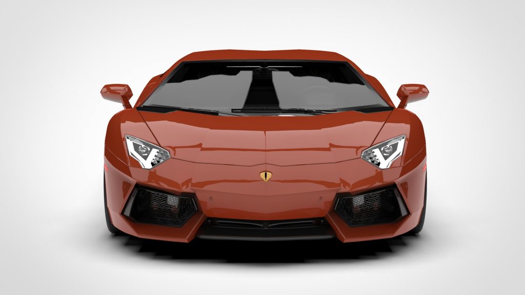 图片[1]-Lamborghini Aventador Rigged