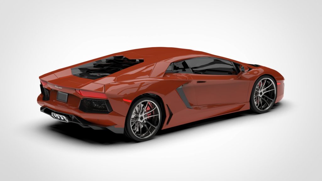 图片[5]-Lamborghini Aventador Rigged