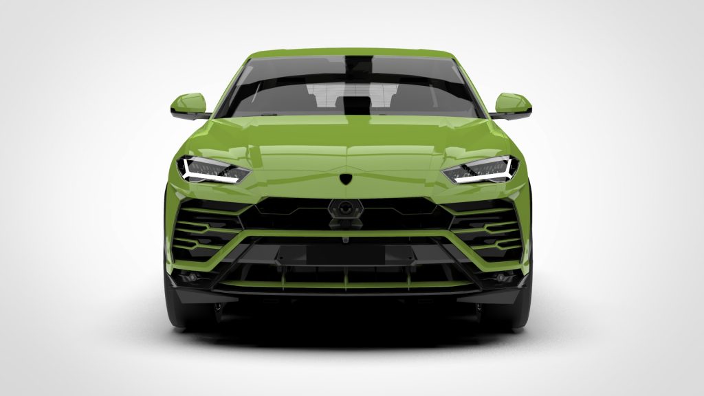 图片[1]-Lamborghini Urus 2019 Low Poly