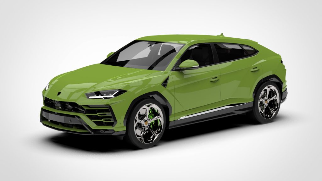 图片[2]-Lamborghini Urus 2019 Low Poly