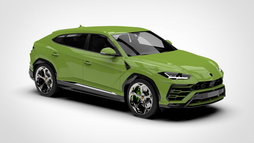 图片[3]-Lamborghini Urus 2019 Low Poly