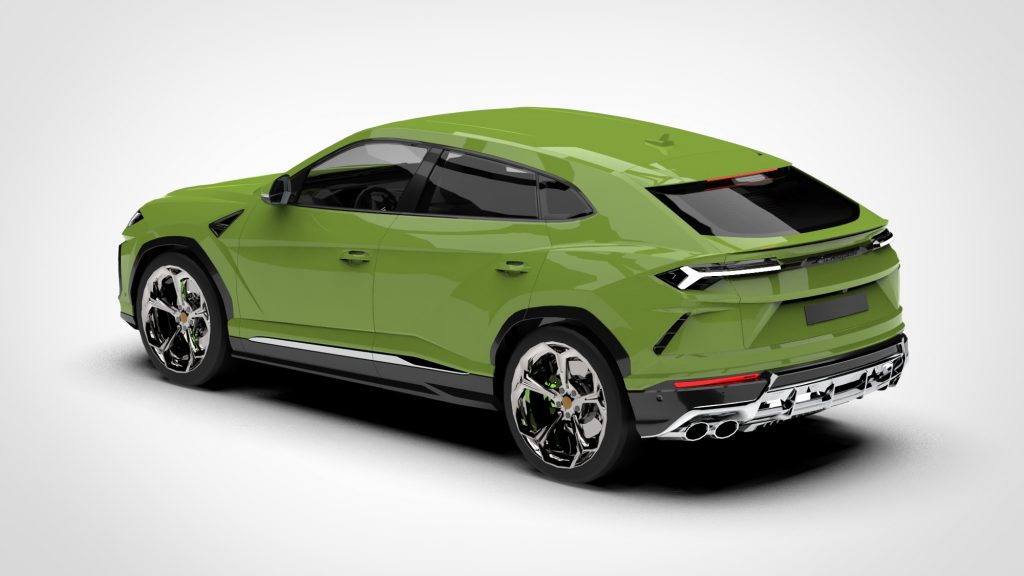 图片[4]-Lamborghini Urus 2019 Low Poly