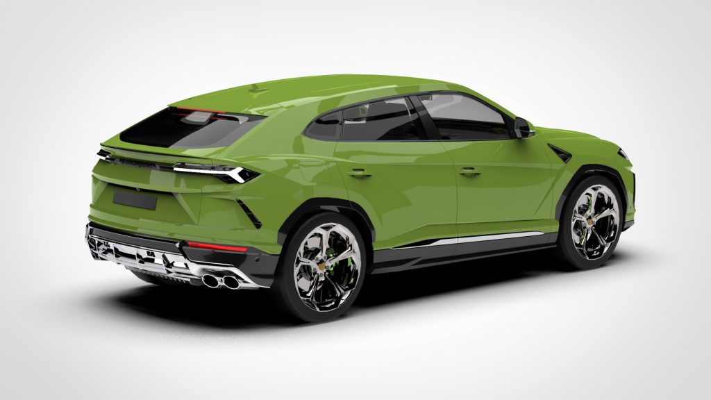 图片[5]-Lamborghini Urus 2019 Low Poly