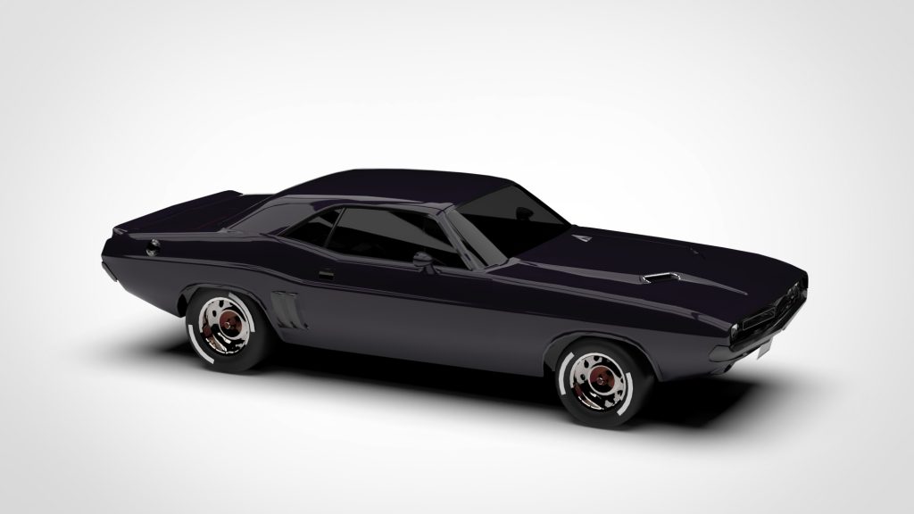 图片[3]-DODGE Challenger Car Modeling