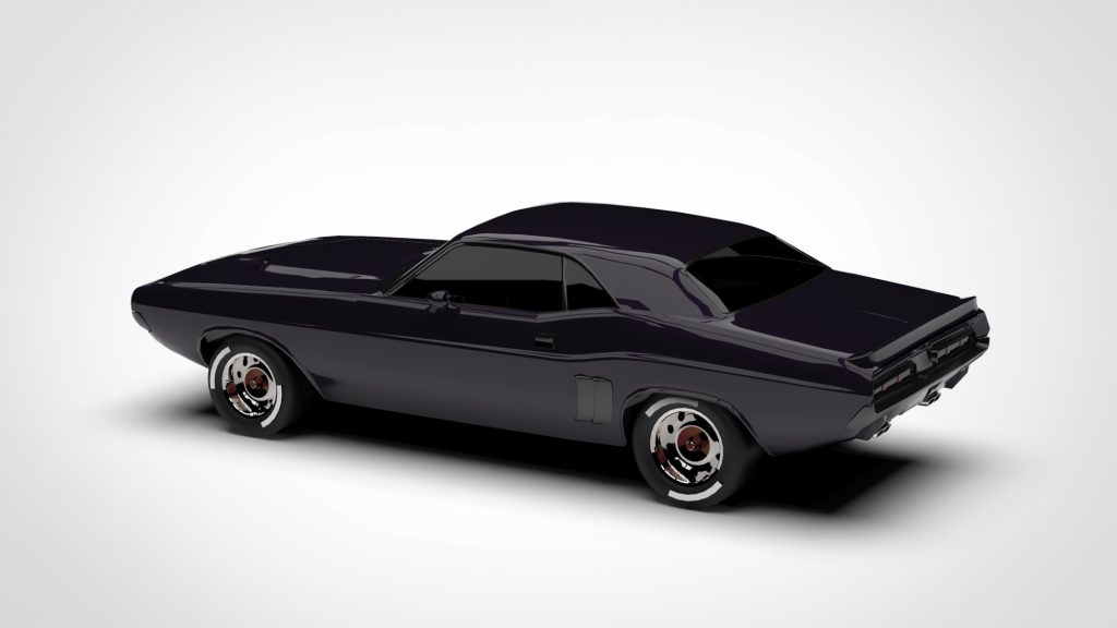 图片[4]-DODGE Challenger Car Modeling