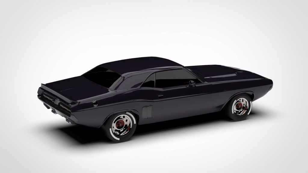 图片[5]-DODGE Challenger Car Modeling