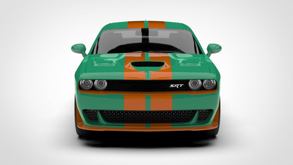 图片[1]-DODGE Challenger SRT Hellcat Go Mangoo 2017