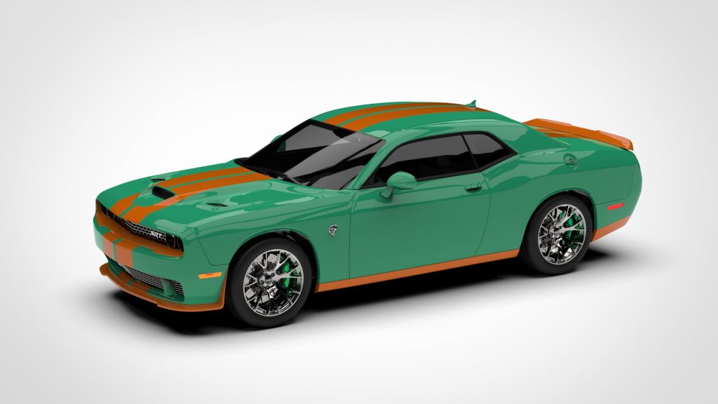 图片[2]-DODGE Challenger SRT Hellcat Go Mangoo 2017