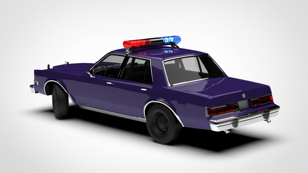 图片[4]-DODGE Diplomat Police Car 1980